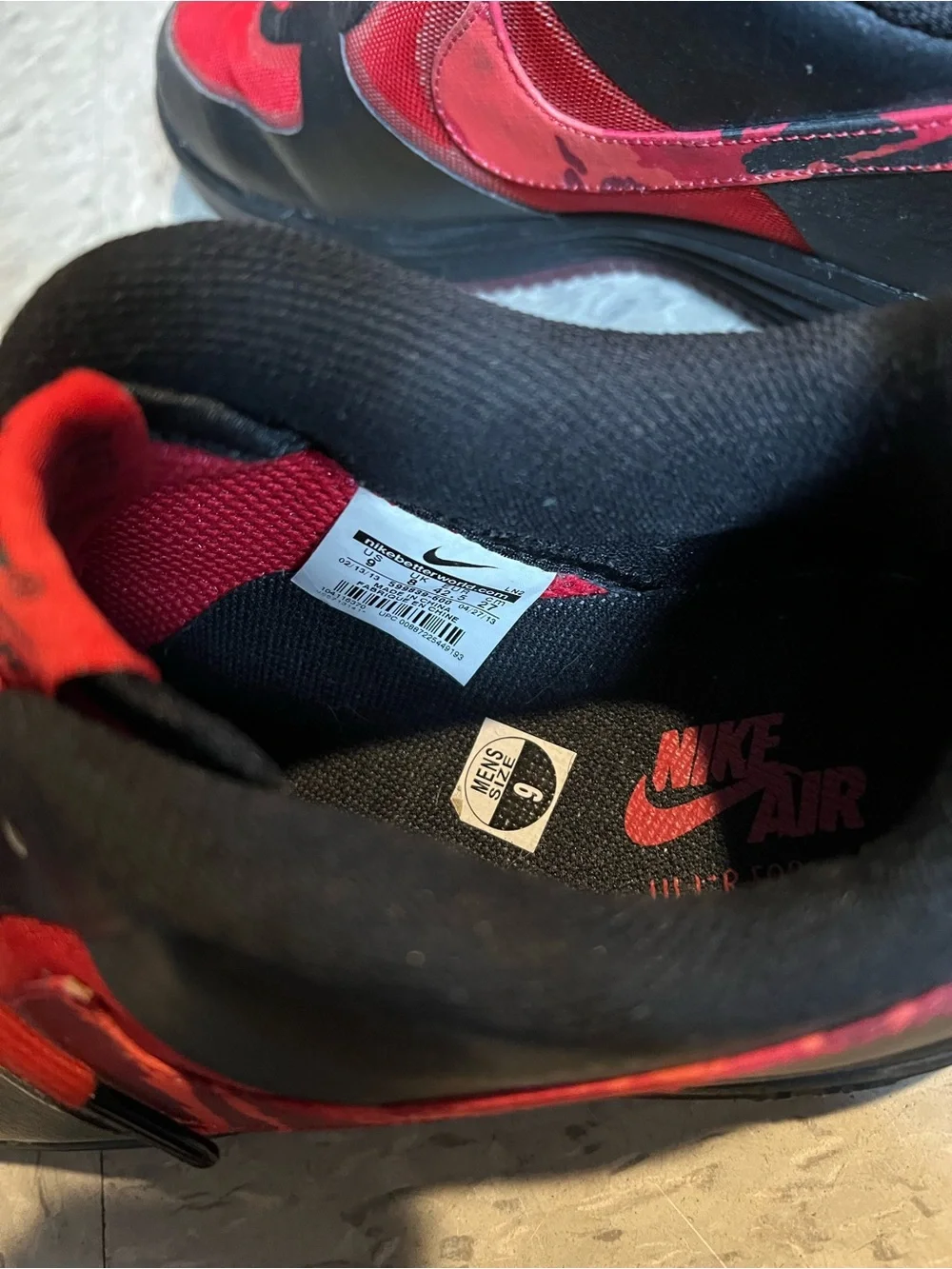 Nike Lunar Force 1 Fuse Leather Hyper Red